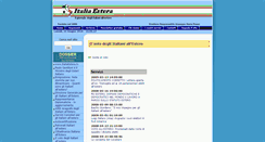 Desktop Screenshot of italiaestera.net